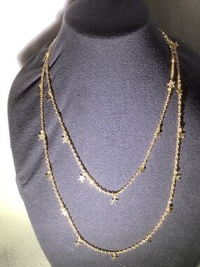 Gold Star Multi-Layer Necklace - Women Jewelry